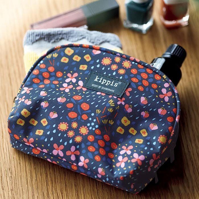 袋我走【kippis 北歐風 花朵化妝包 收納包】-細節圖3