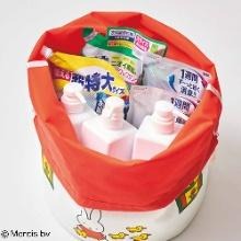 袋我走【MIFFY 帆布束口袋房子造型】-細節圖3