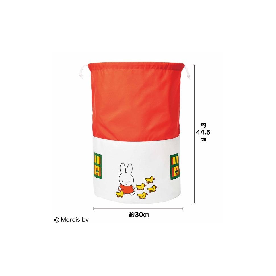 袋我走【MIFFY 帆布束口袋房子造型】-細節圖5