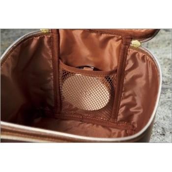 袋我走【ROBERTA DI CAMERINO咖啡色箱型化妝箱】-細節圖7