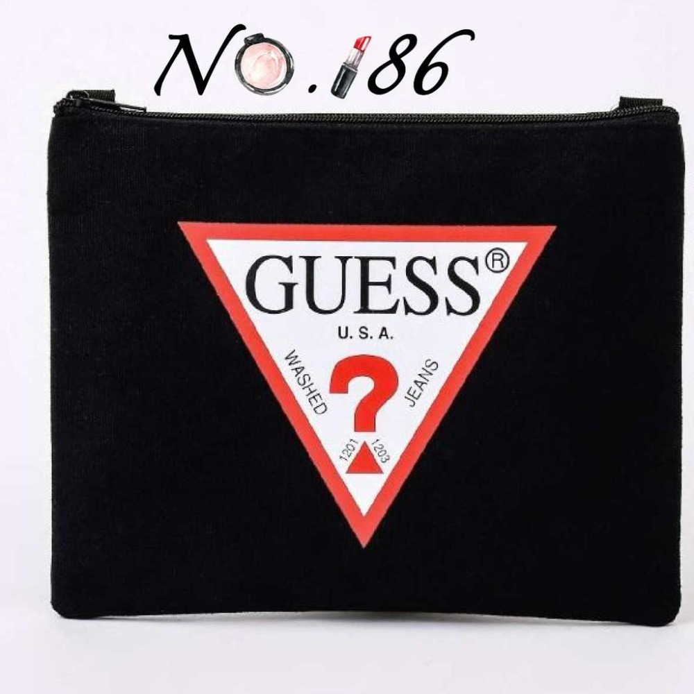 袋我走【FREAK’S STORE × GUESS 聯名黑色托特+斜背包+背帶三件組】-細節圖5