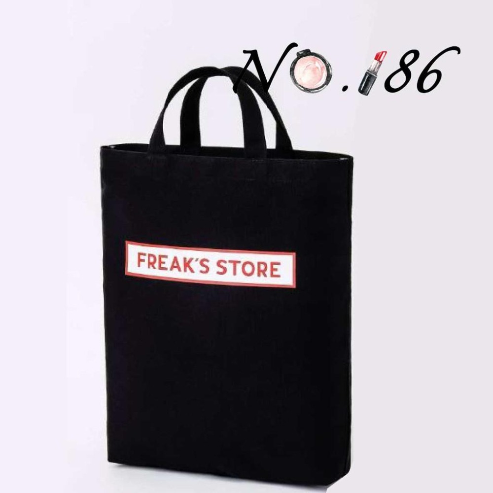 袋我走【FREAK’S STORE × GUESS 聯名黑色托特+斜背包+背帶三件組】-細節圖8