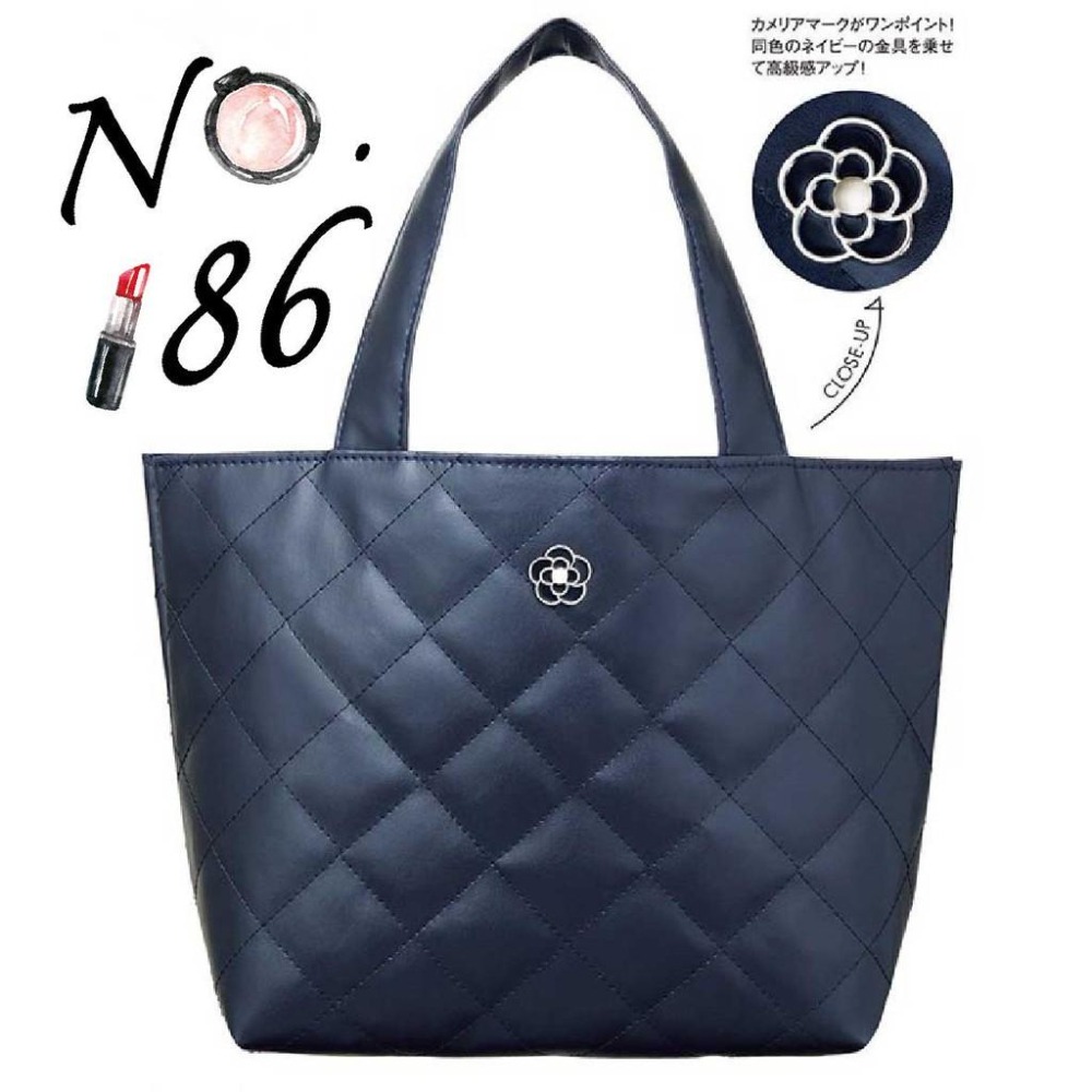 袋我走【CLATHAS 皮質黑色菱格手提包】-細節圖6