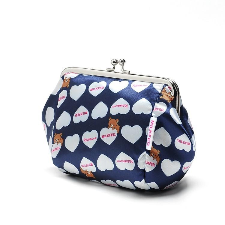 袋我走【小熊維尼 白色刺繡花朵口金包】-細節圖7