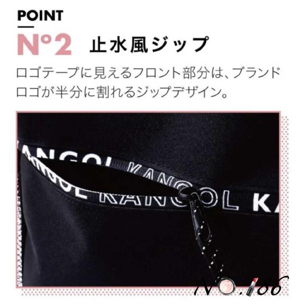 袋我走【KANGOL 黑色袋鼠後背包】-細節圖6