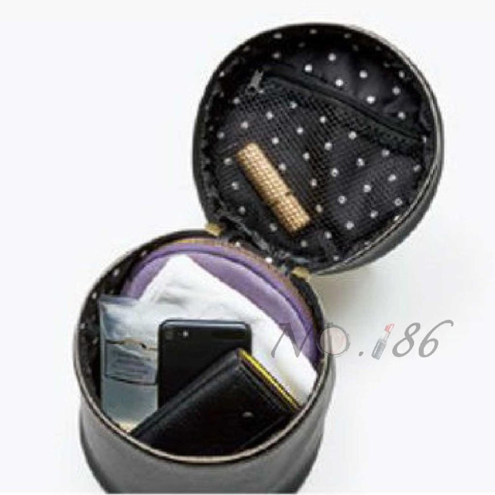 袋我走【IENA 黑色化妝箱 (圓圈款)】-細節圖5