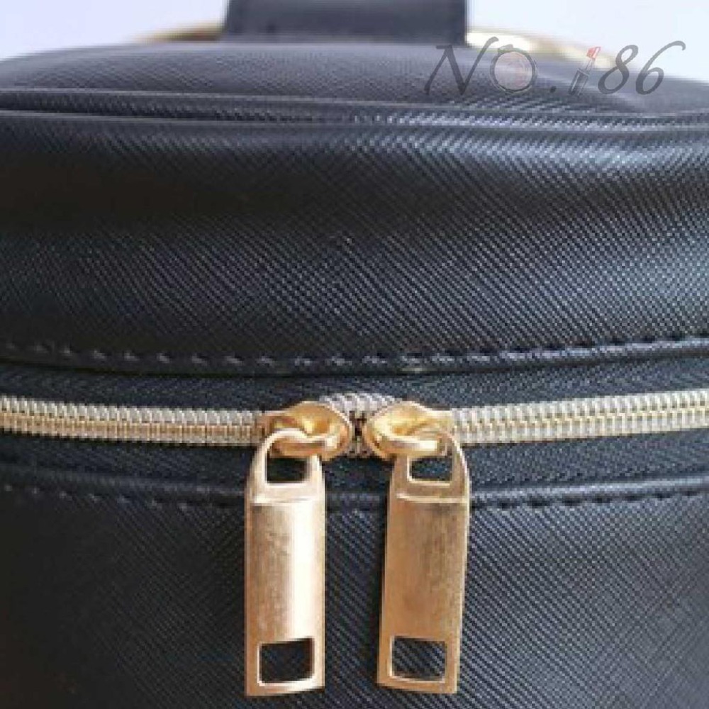 袋我走【IENA 黑色化妝箱 (圓圈款)】-細節圖6