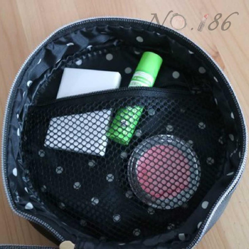 袋我走【IENA 黑色化妝箱 (圓圈款)】-細節圖8