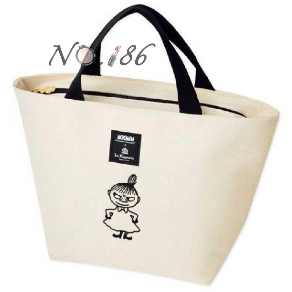 袋我走【MOOMIN 嚕嚕米小不點托特包+收納包兩件組】-細節圖3