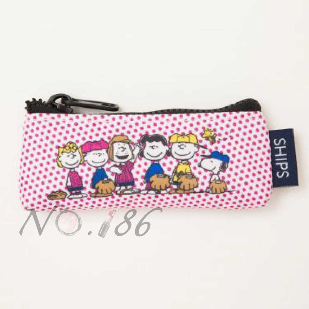 袋我走【SNOOPY 扁扁收納袋 3件組 (藍+黃+粉)】-細節圖7