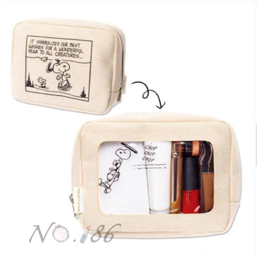 袋我走【絕版現貨 FREAK`S STORE×SNOOPY史努比聯名/透明視窗 3件組】-細節圖6