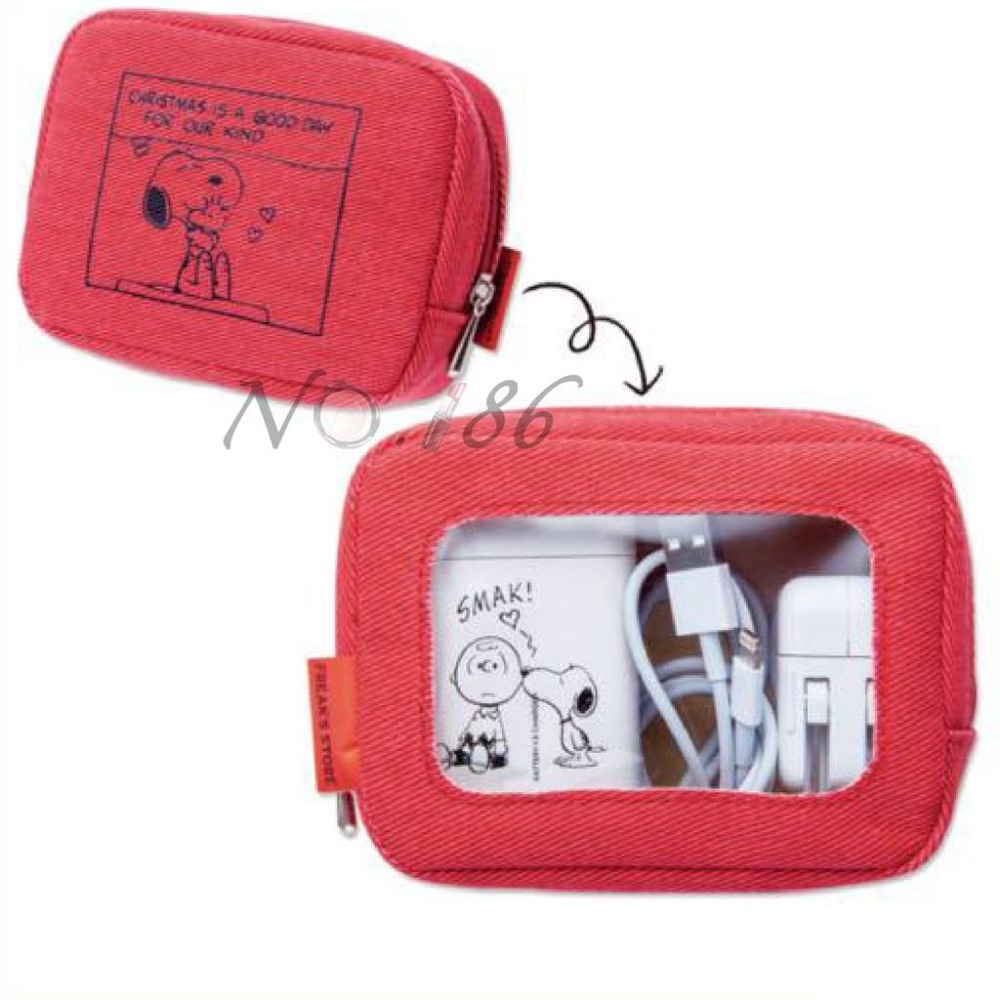 袋我走【絕版現貨 FREAK`S STORE×SNOOPY史努比聯名/透明視窗 3件組】-細節圖7