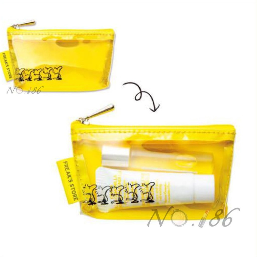 袋我走【絕版現貨 FREAK`S STORE×SNOOPY史努比聯名/透明視窗 3件組】-細節圖8