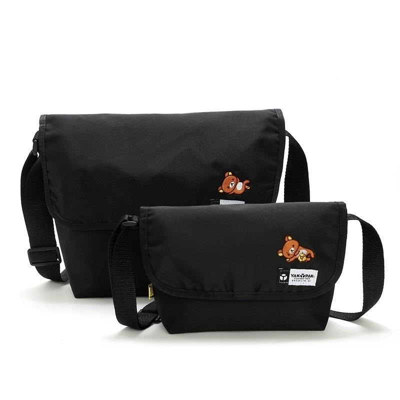 袋我走【拉拉熊 黑色郵差包】-細節圖7