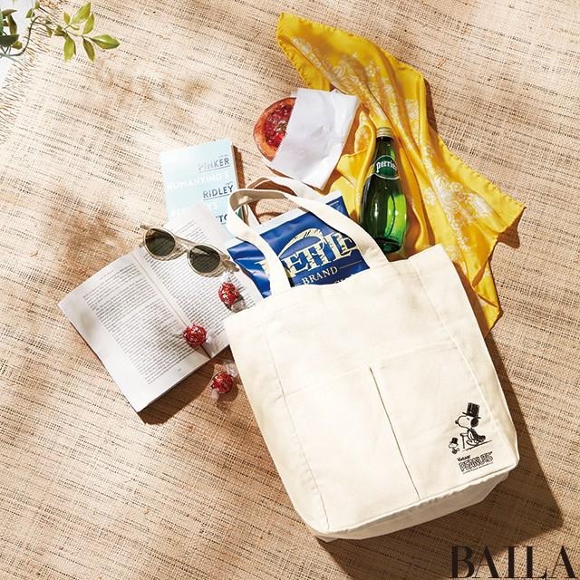 袋我走【日雜附錄 SNOOPY 史努比/音樂家/可愛帆布包/大容量單肩包】-細節圖5