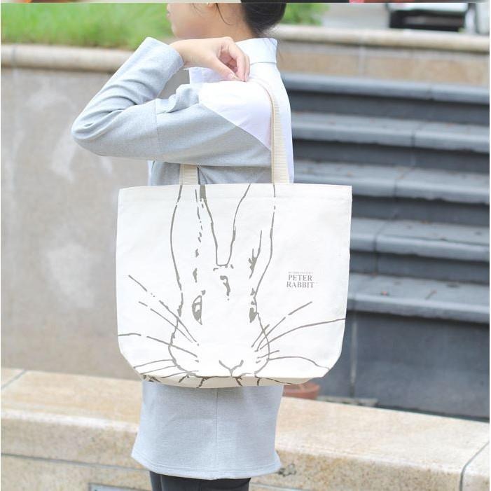 袋我走【絕版現貨 Peter rabbit可愛 彼得兔 手提 單肩 購物包 托特包】-細節圖5