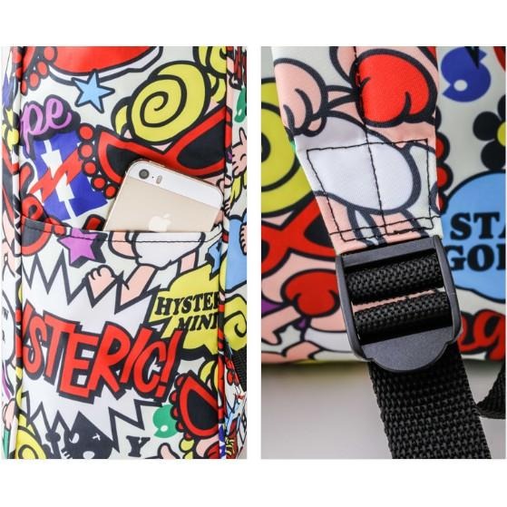 袋我走【HYSTERIC MINI 奶嘴後背包】-細節圖5