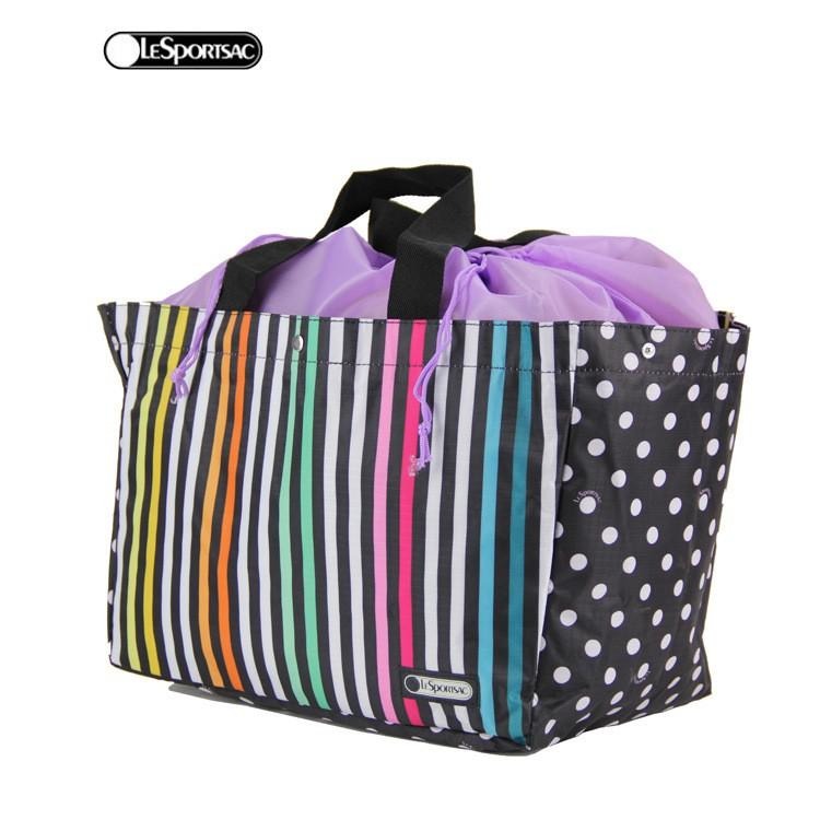 袋我走【LeSPORTSAC 彩色 束口袋手提包】-細節圖6