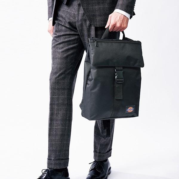 袋我走【DICKIES 黑色直扣式後背包】-細節圖5