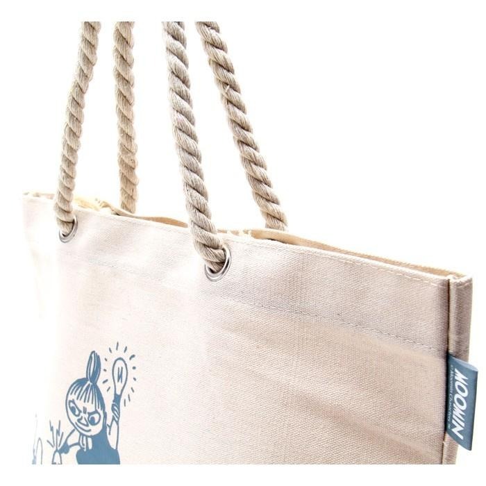 袋我走【日文雜誌In Red附錄 moomin 嚕嚕咪 亞美 慕敏 托特包】-細節圖3