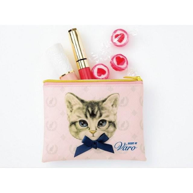袋我走【Maison de FLEUR / 貓咪主題特刊/雜誌附錄兩件組(圓筒化妝包+小零錢包)】-細節圖3