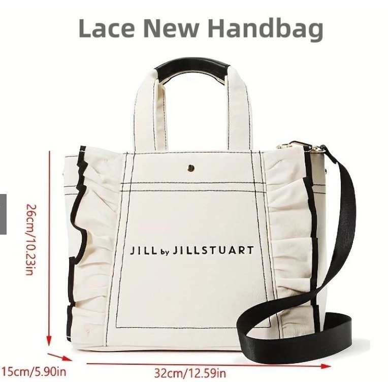 袋我走【JILL by JILLSTUART黑色手提質感側背包】-細節圖4