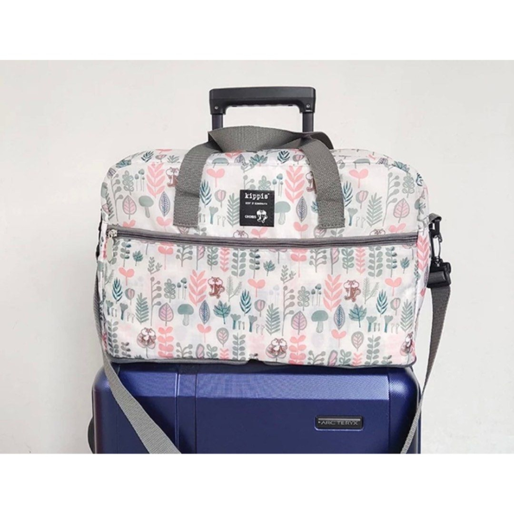 袋我走【KIPPIS choris 白色行李袋】-細節圖2