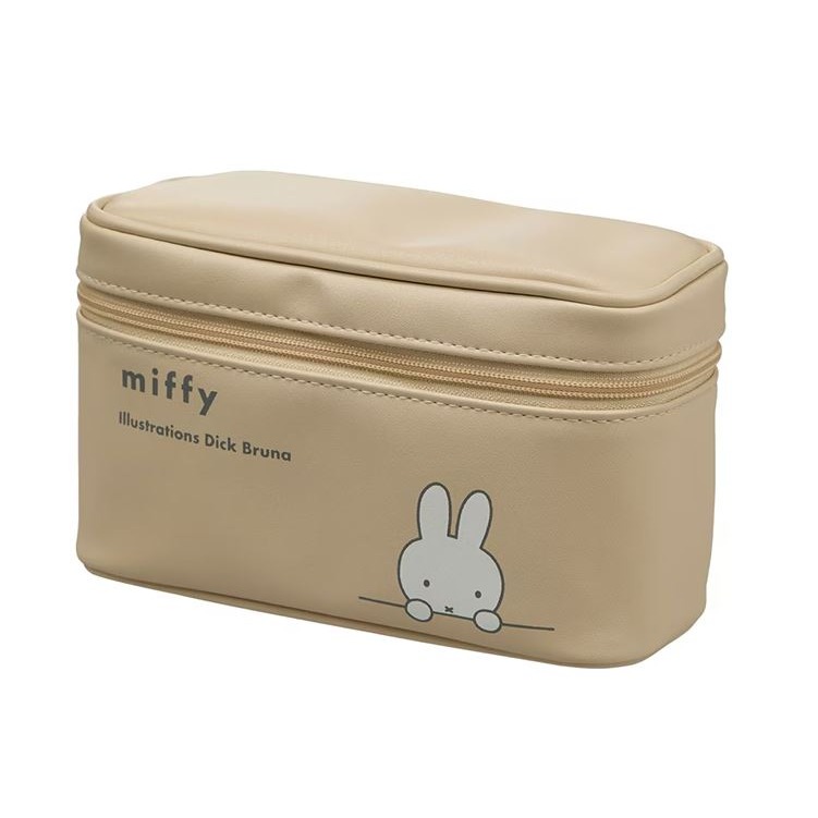 袋我走【MIFFY 米色透明收納包四件組】-細節圖6