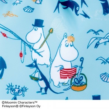 袋我走【MOOMIN×Finlayson 藍色保冷袋】-細節圖2