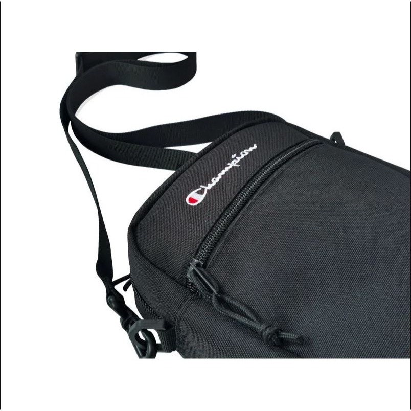 袋我走【Champion 黑色側背小方包】-細節圖3