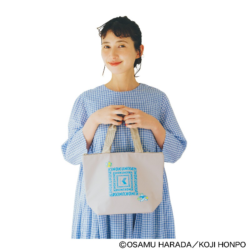 袋我走【KINOKUNIYA×OSAMU GOODS 灰色保冷袋(沒有水壺袋)】-細節圖3