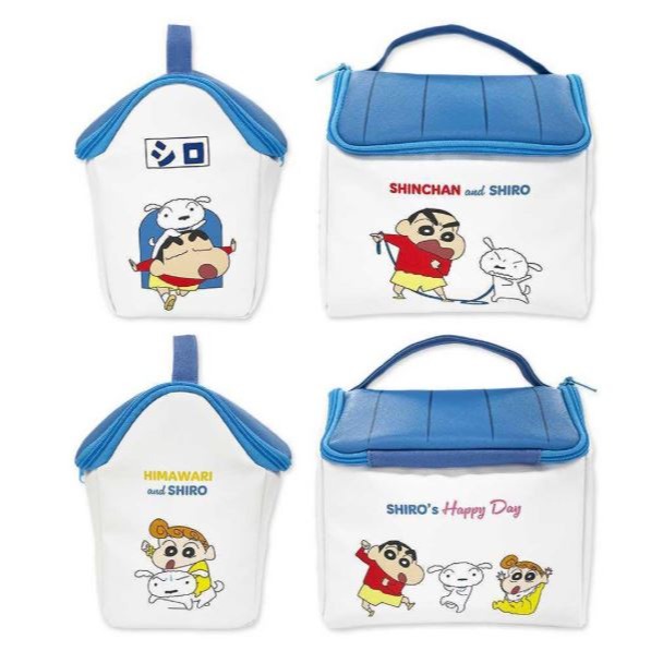 袋我走【Kureyon Shin-chan 蠟筆小新藍色造型收納袋】-細節圖4