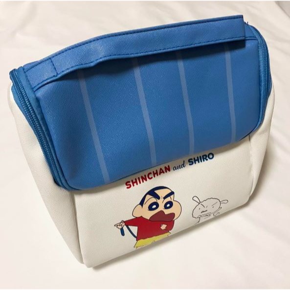 袋我走【Kureyon Shin-chan 蠟筆小新藍色造型收納袋】-細節圖5