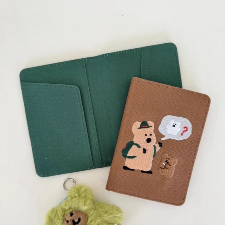 袋我走【DINOTAENG Quokka&Bobo 森林探險護照套】-細節圖4