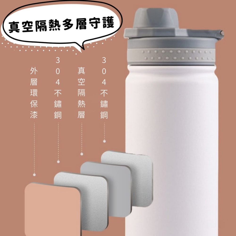【艾特叔叔旗艦店】304不鏽鋼 保溫瓶 保溫杯 保溫保冷 自帶提把 大杯口-細節圖2