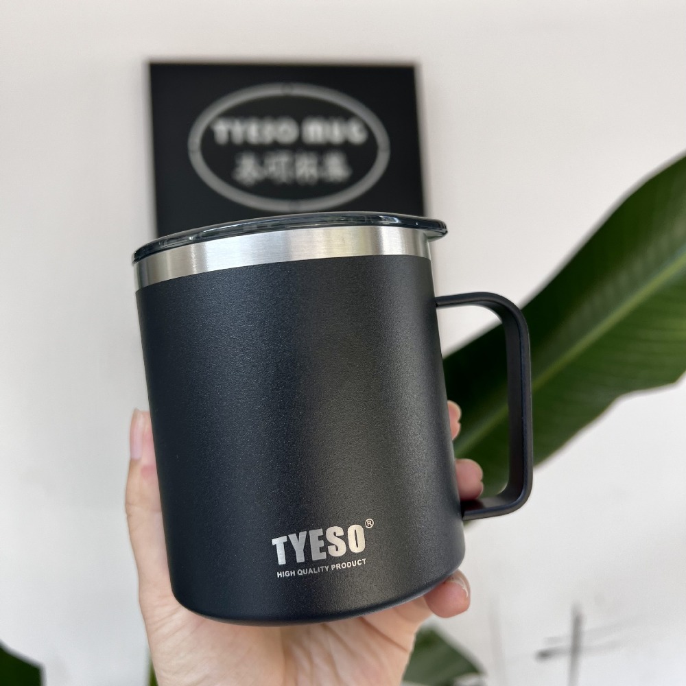 【艾特叔叔旗艦店】304不鏽鋼 馬克杯 雙層真空 推蓋設計 直飲杯口 防塵蓋-規格圖9