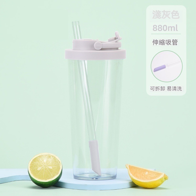 【艾特叔叔旗艦店】Tritan材質 隨行杯 吸管杯 水壺 大容量水壺 自帶提把 可直飲/吸管-規格圖6