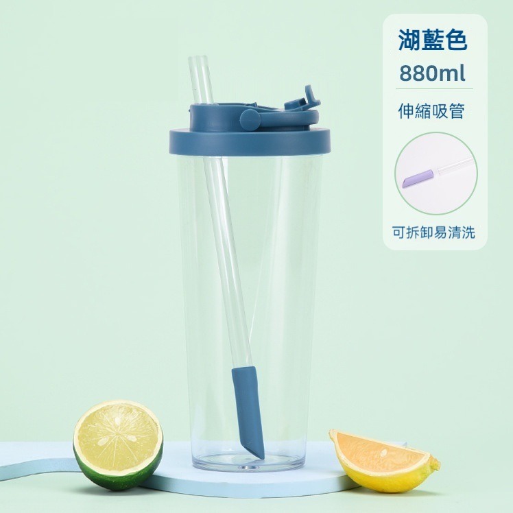 【艾特叔叔旗艦店】Tritan材質 隨行杯 吸管杯 水壺 大容量水壺 自帶提把 可直飲/吸管-規格圖6