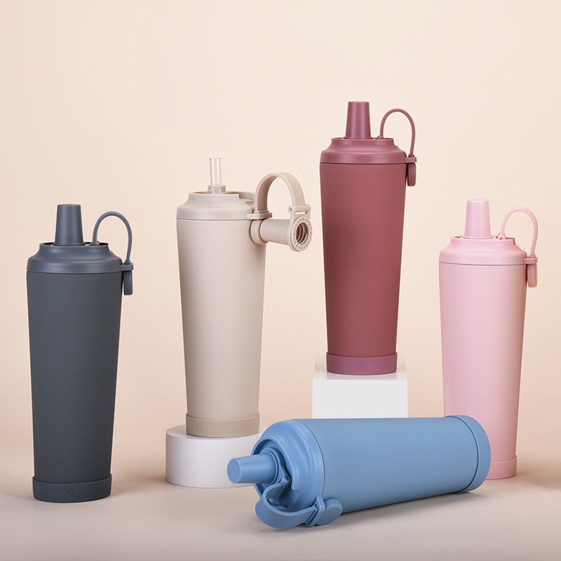 【艾特叔叔旗艦店】吸管杯 陶瓷杯 保溫杯 冰霸杯 304不鏽鋼 304不鏽鋼+陶瓷塗層 雙飲 直飲 吸管-細節圖7