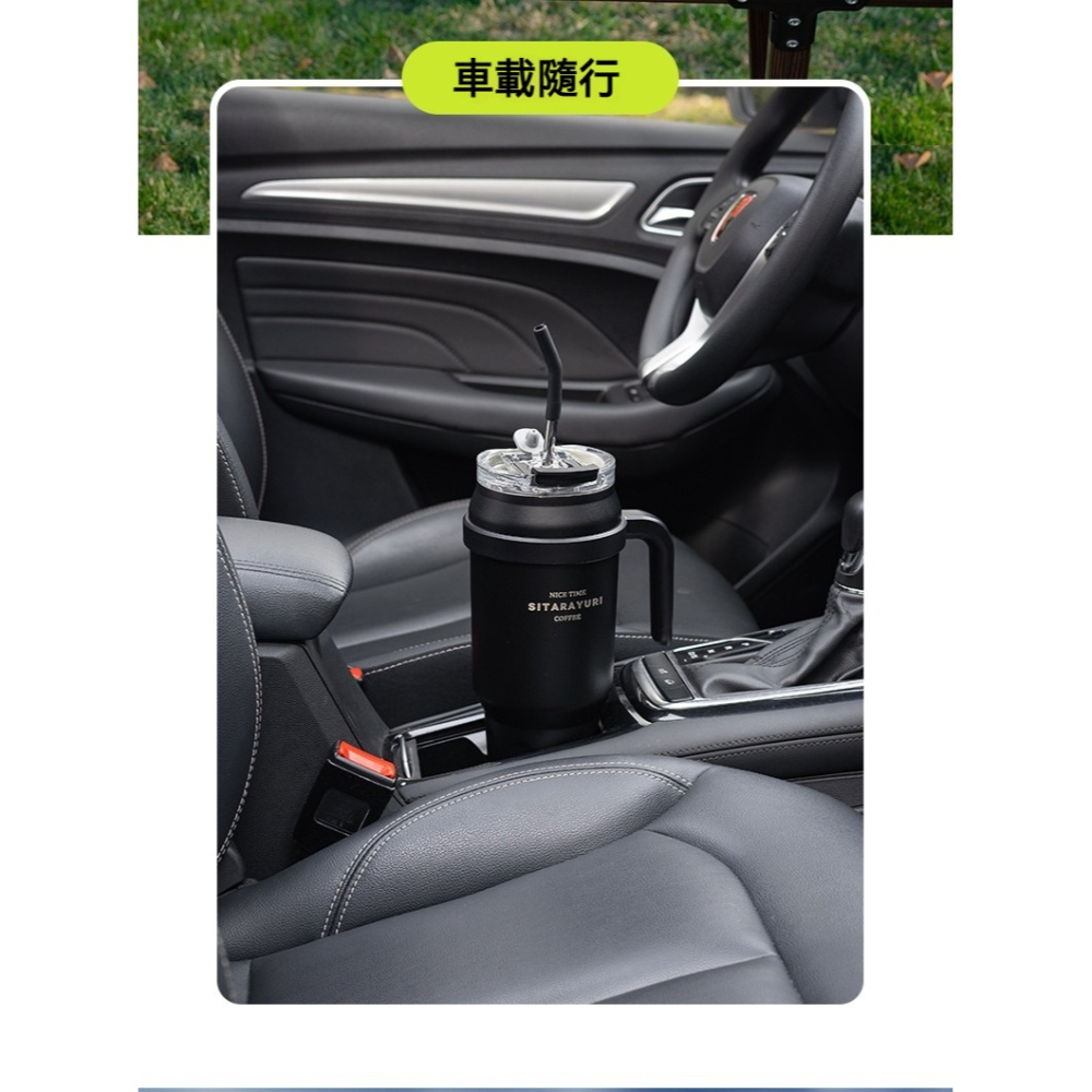 【艾特叔叔旗艦店】304不鏽鋼 保溫瓶 保溫杯 冰霸杯 保溫保冷 自帶提把 雙飲 直飲 吸管-細節圖3