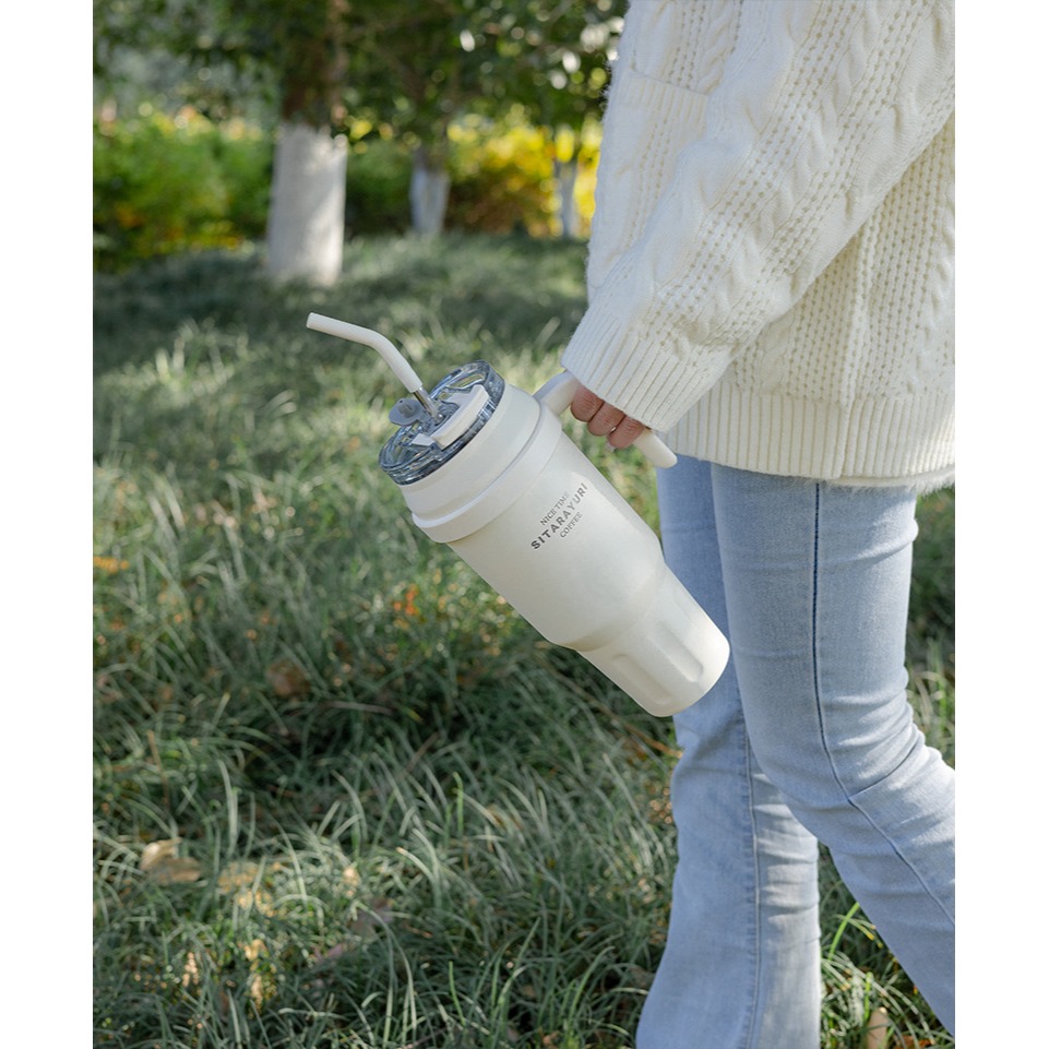 【艾特叔叔旗艦店】304不鏽鋼 保溫瓶 保溫杯 冰霸杯 保溫保冷 自帶提把 雙飲 直飲 吸管-細節圖7