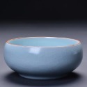 【陶說】茶洗 仿宋五大名窯 汝窯 鈞窯 官窯 定窯 哥窯  1000CC 洗杯子 茶杯 茶具 茶壺 茶道-規格圖9