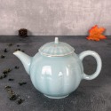 【陶說】仿宋五大名窯 蓮花茶壺 泡茶壺 杯子 茶具 茶壺  汝窯 鈞窯 官窯 定窯 哥窯 茶盤 茶杯 泡茶杯-規格圖9