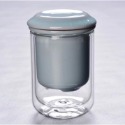 【台灣現貨】  辦公杯 茶具 個人茶具組 陶瓷 雙層玻璃  泡茶壺 茶壺 茶杯 泡茶杯 杯子-規格圖11