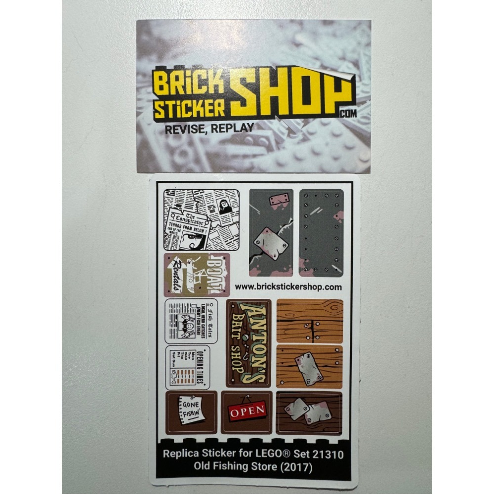 Brickstickershop sales