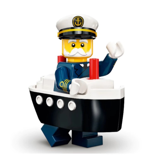 【樂購LEGO】71034 第23代人偶包 No.10 船長