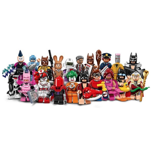 【樂購LEGO】71017 第1代蝙蝠俠玩電影人偶包（一套20隻不重複）