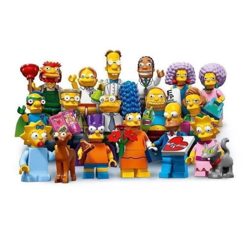 【樂購LEGO】71009 第2代辛普森人偶包（一套16隻不重複）