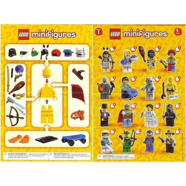 【樂購LEGO】8683 Series 1 Minifigures 第1代人偶包（一套16隻） - 樂購 Lego - iOPEN Mall