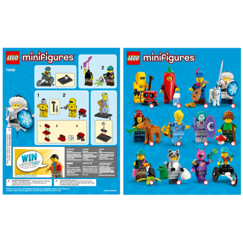 【樂購LEGO】71032 Series 22 Minifigures 第22代人偶包（一套12隻） - 樂購 Lego - iOPEN Mall